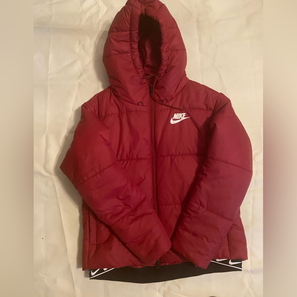 Nike Crimson Puffer Jacket